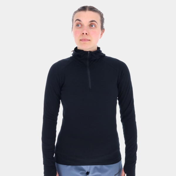 Merino Hoodie HZ Womens