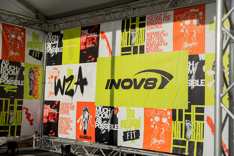 INOV8 stand at Wodapalooza 2026