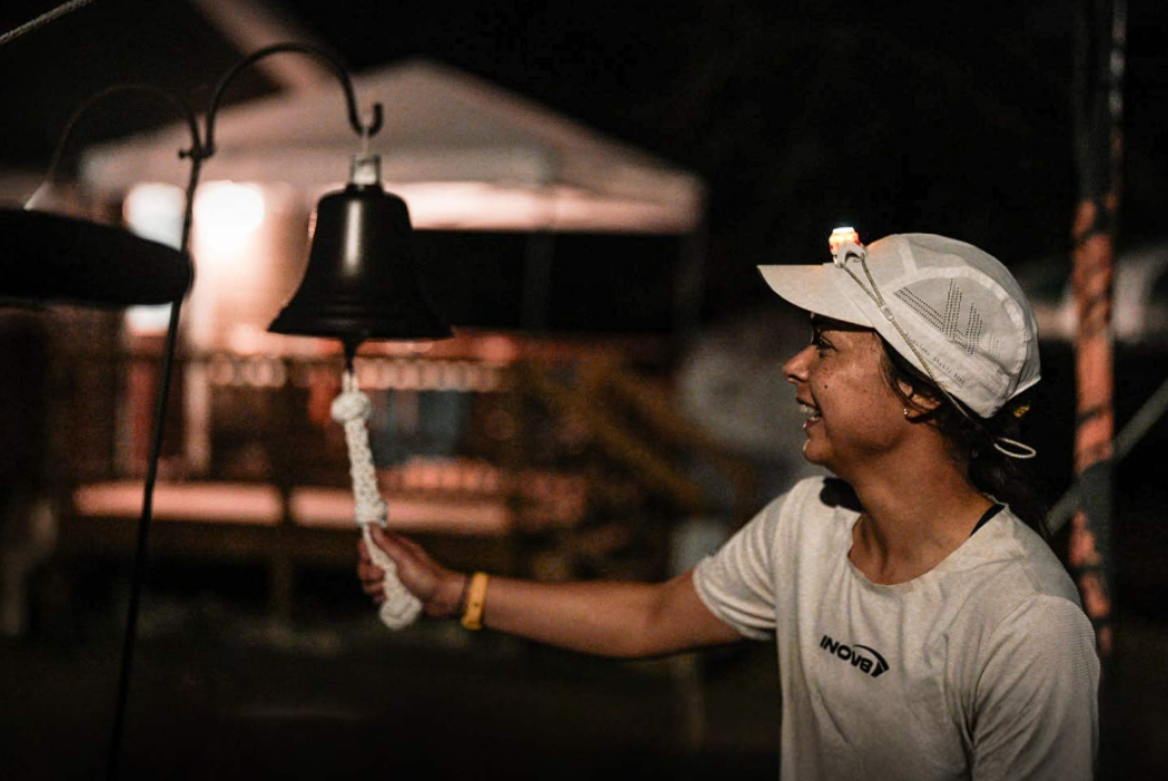 Sarah Perry set a new women's Backyard Ultra World Record in October last year. Photo by Jacob Zocherman.