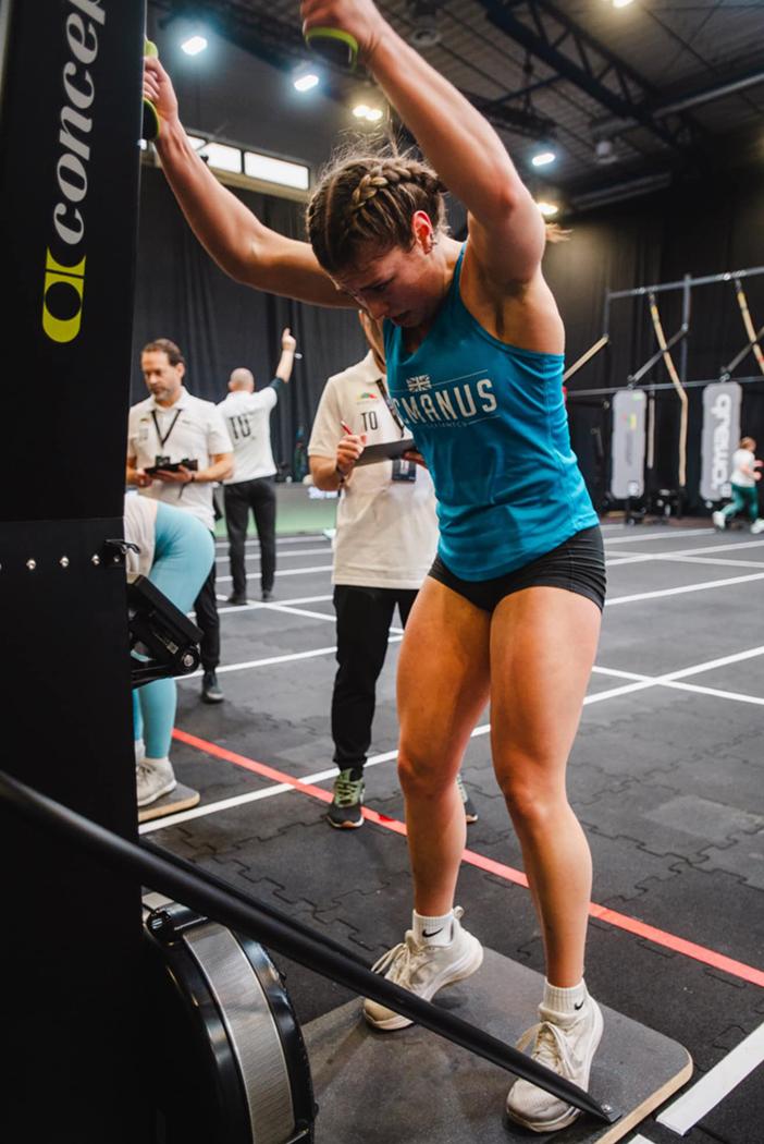 Laura Swanton-Rouvelin with her pony