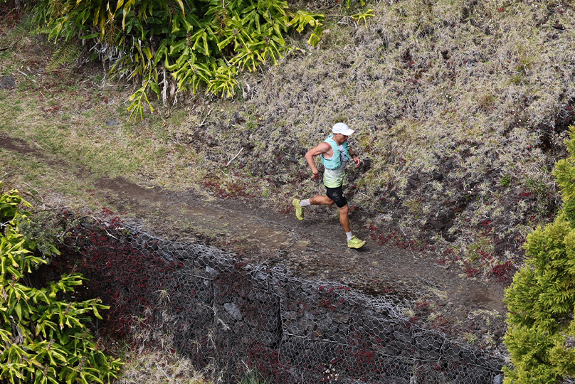 Portrait of INOV8 athlete Yannick Noel.
