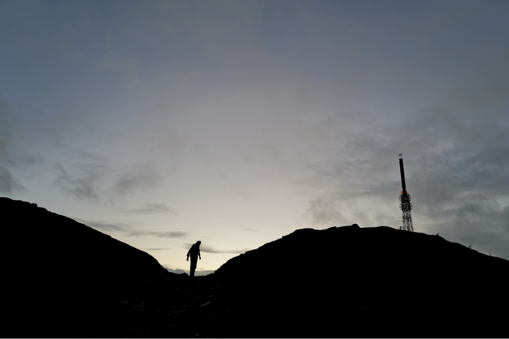 See how far you’ve come? Enjoy this moment and enjoy the view before the light fades and you’re surrounded by darkness.