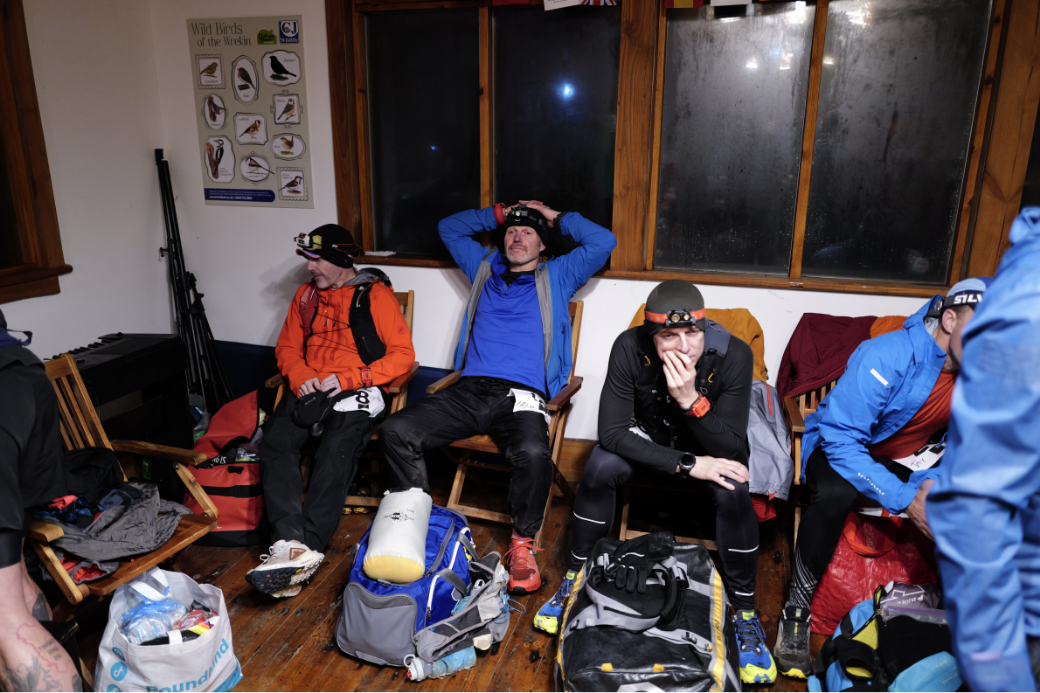 A classic ultra runners scene. You know the one? At a checkpoint where you question what you’ve signed up for?