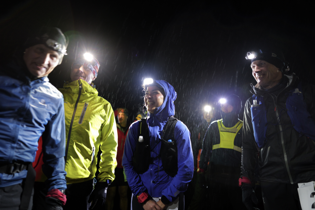 Sarah Perry in the dark at The Hill